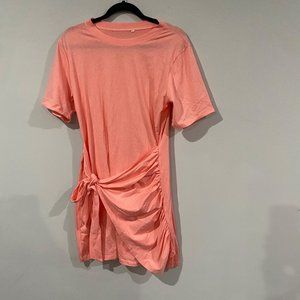 Halara Coral T-shirt Dress Size XL
